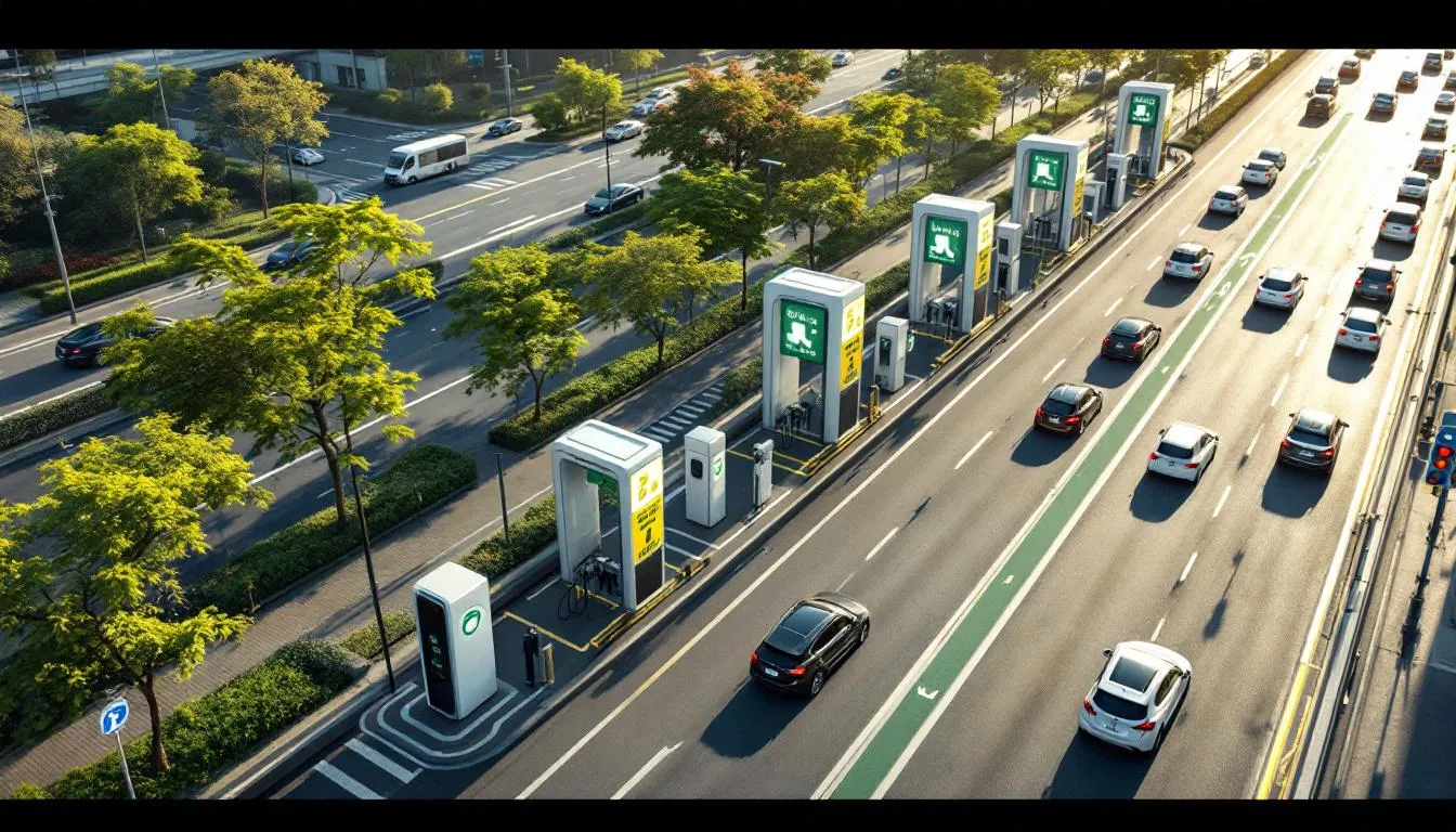 Новые узлы быстрой зарядки: плюс 72 точки у магистралей