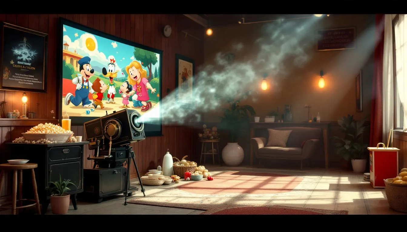 Вечера советской мультипликации с чебурашкой в Доме культуры