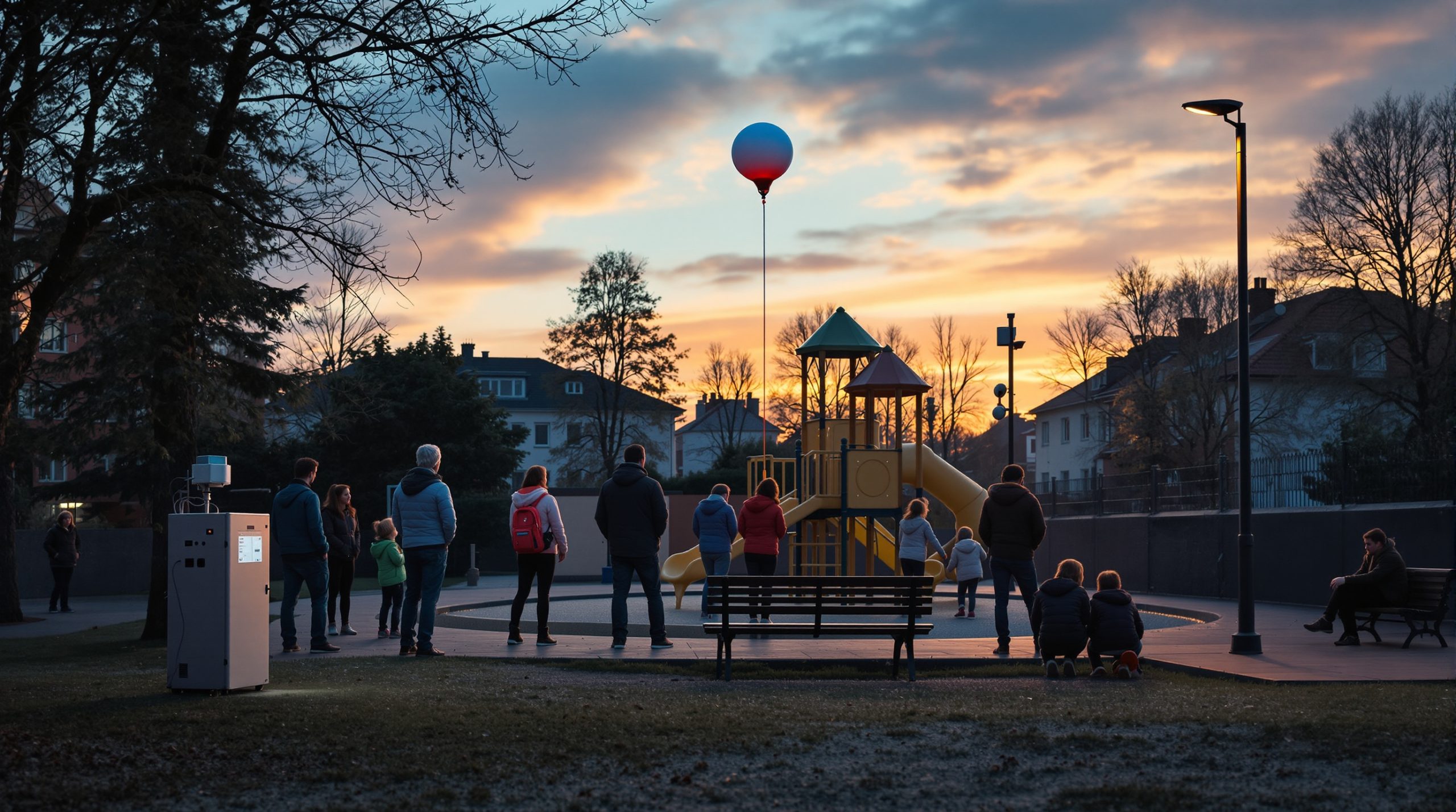 Шар в небе, датчики внизу: как технологии тихо меняют двор