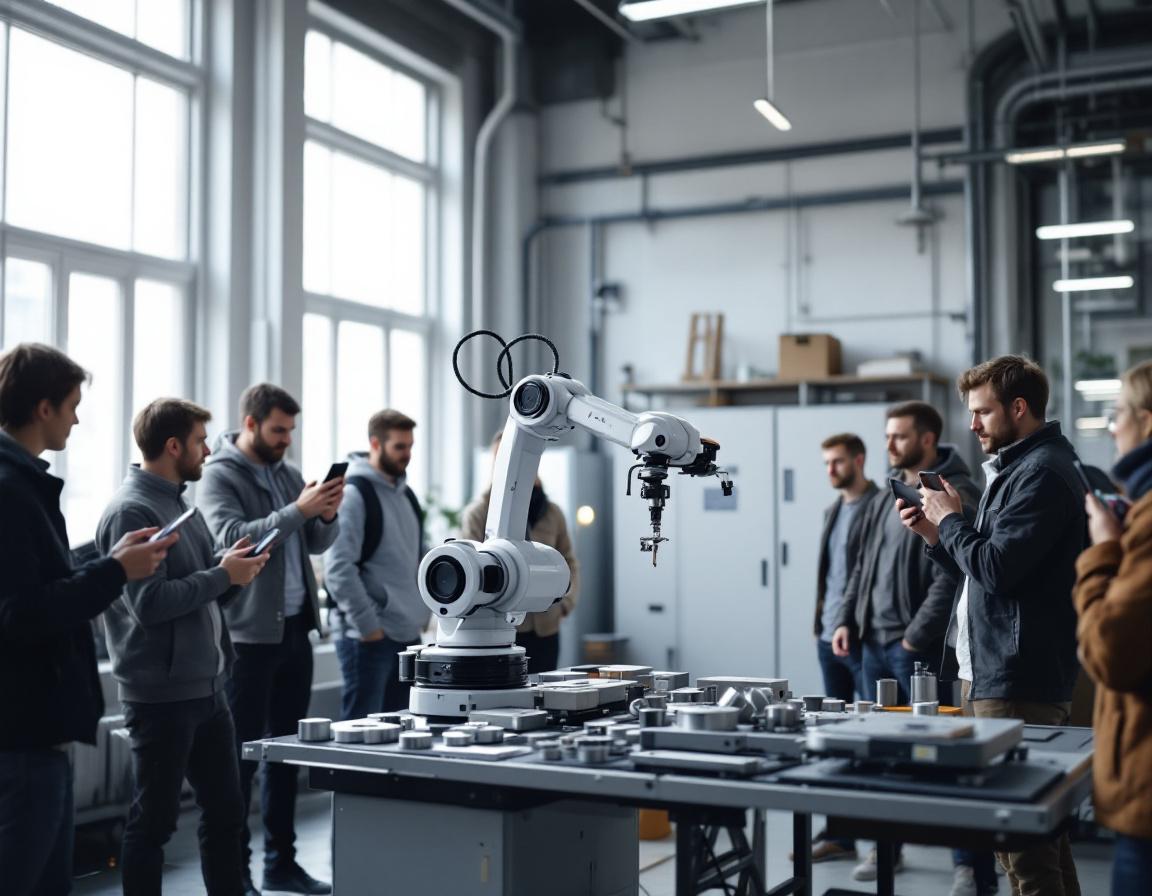 В технопарке М робот за 2 млн меняет удлинители