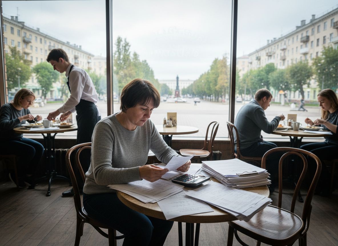 Минимальная оплата труда дописывает меню города М вручную