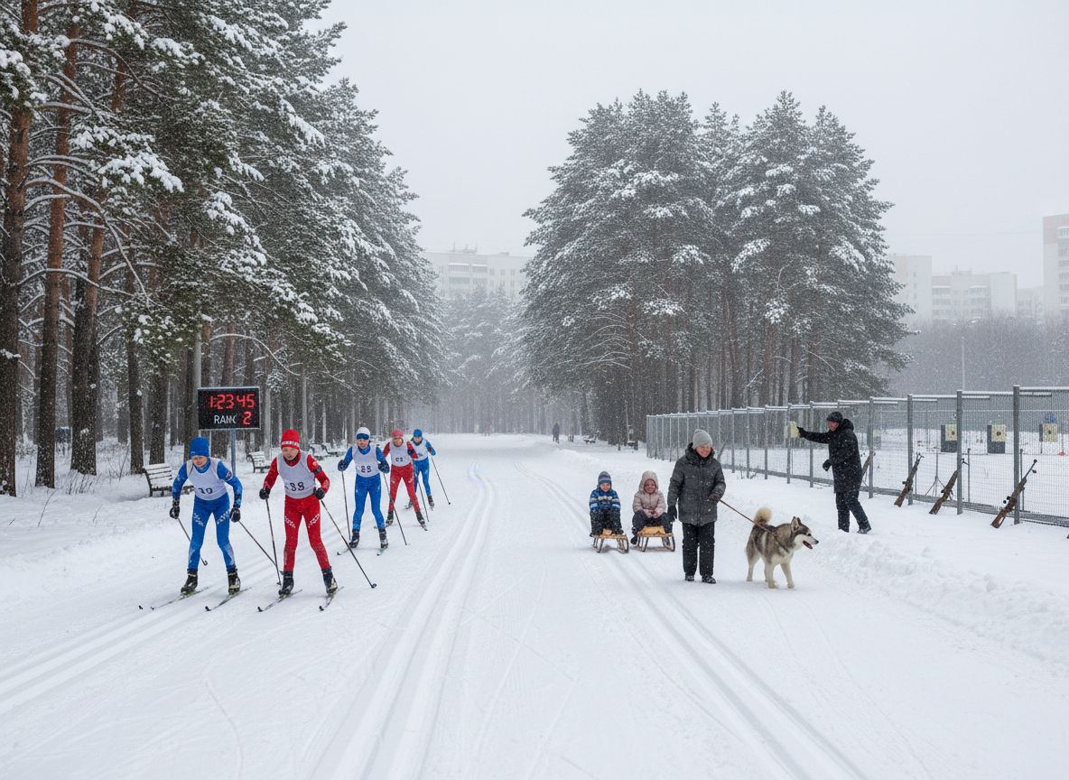 Лыжня общего пользования