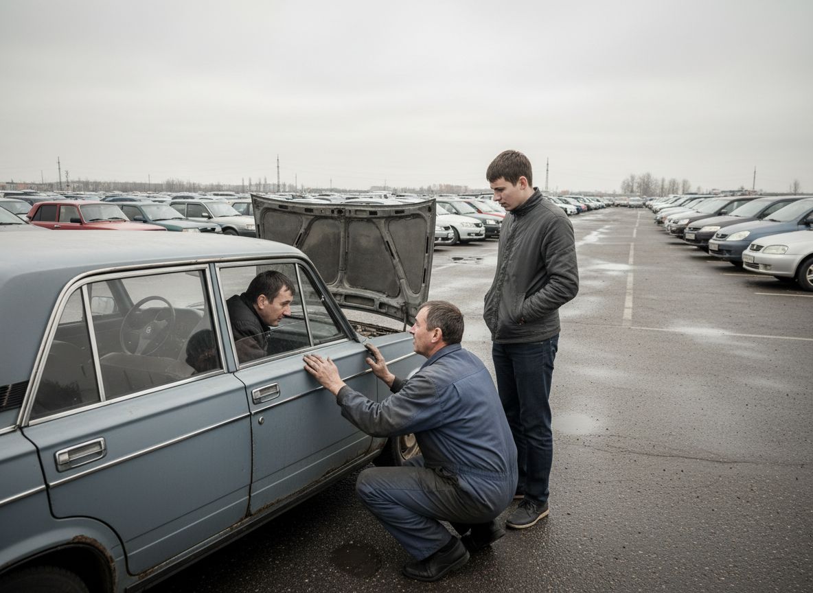 Запрет правого руля вернул городу вкус к старым седанам