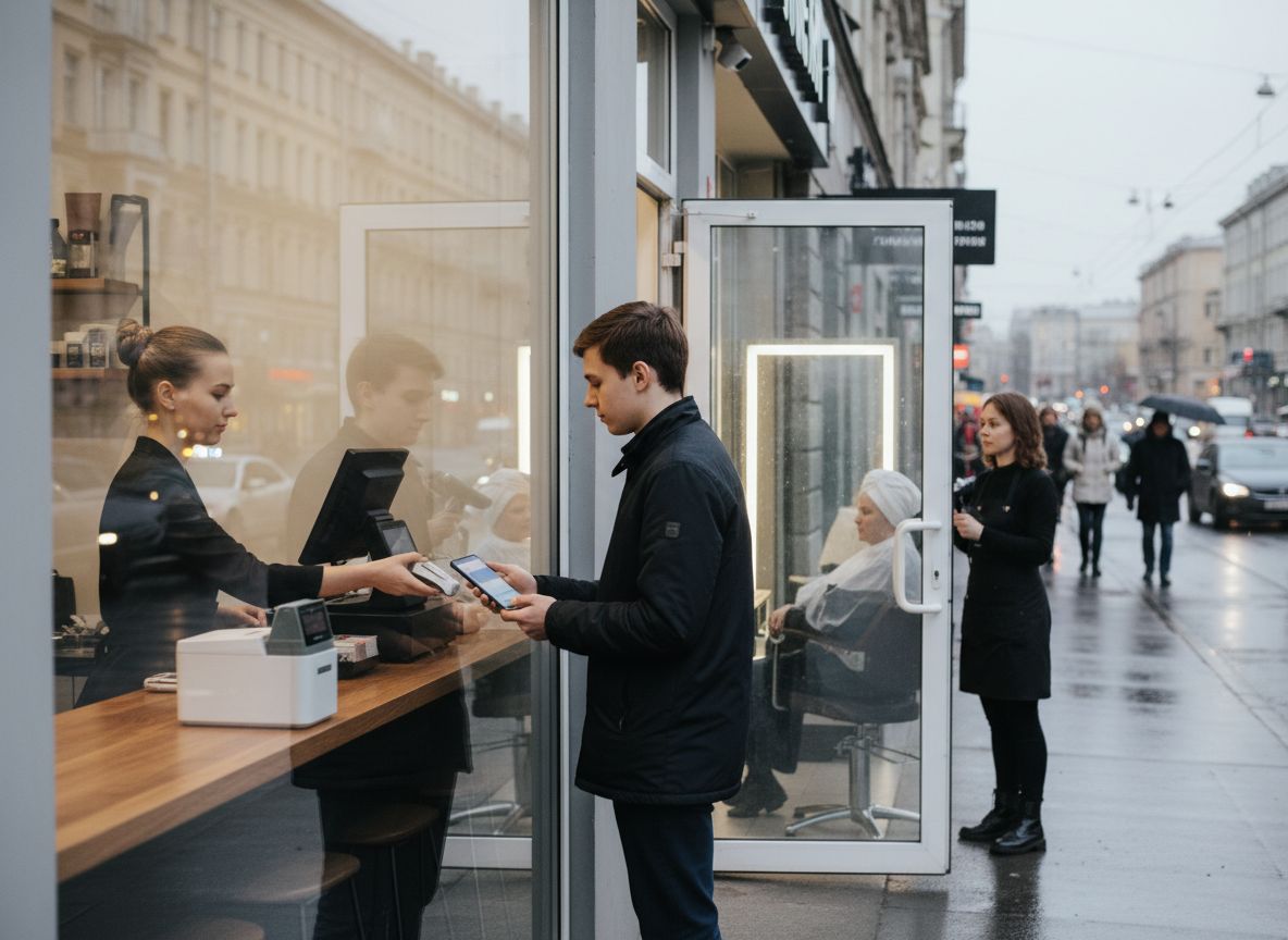 Кафе и парикмахерские М вышли из тени кассового ящика