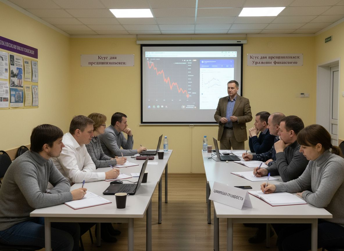 Курс биткоина падает, цифровая грамотность в городе М растет