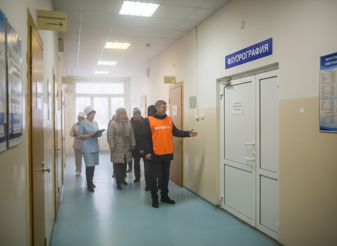 Флюорография без очереди как городской вид спорта
