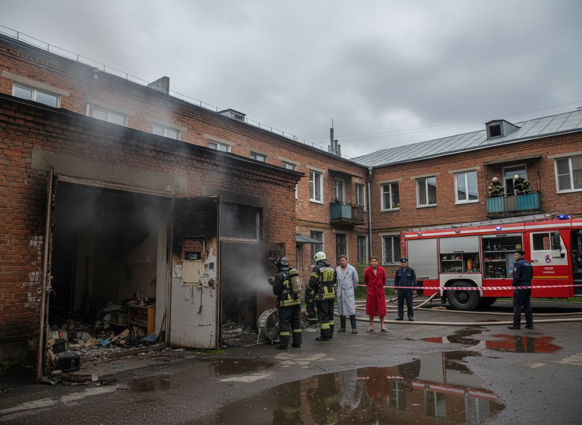 Пожарная обстановка домашнего пользования