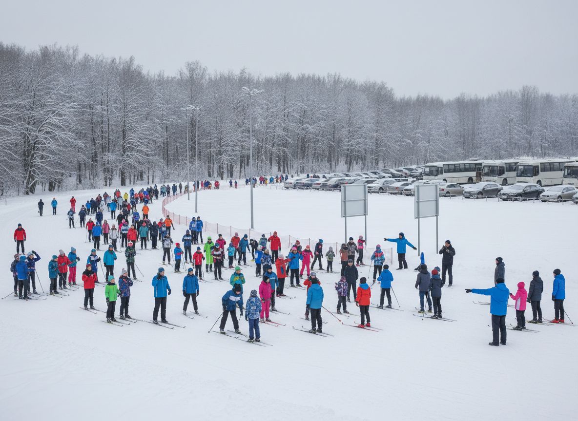 Лыжня общего пользования