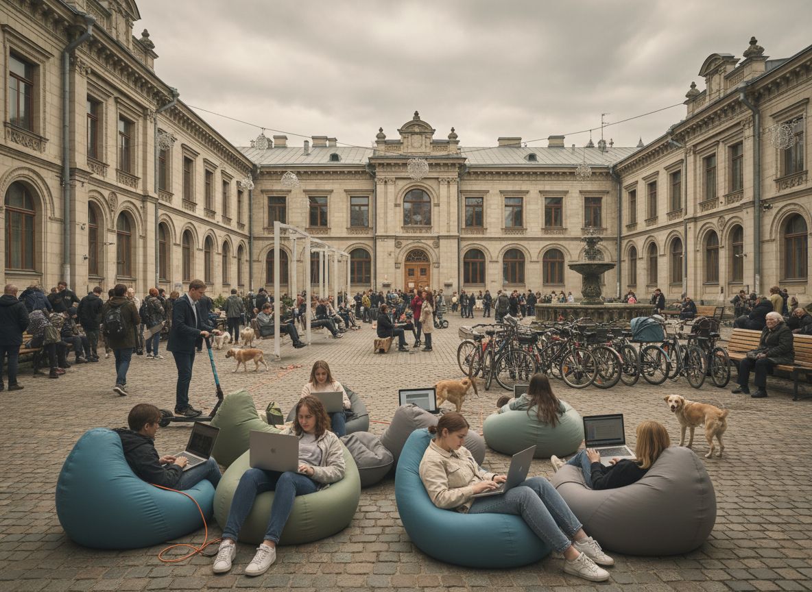 Зона отдыха повышенной слышимости