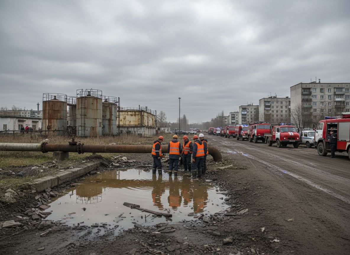 Горячая вода с нефтяной основой