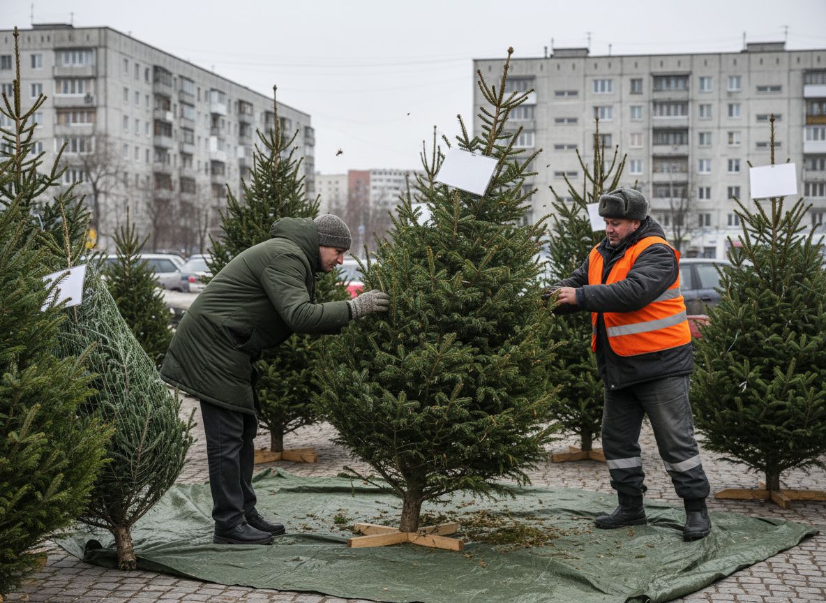 Ёлочный базар технического осмотра