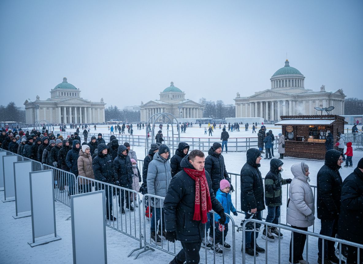 Каток ВДНХ поставили на поток
