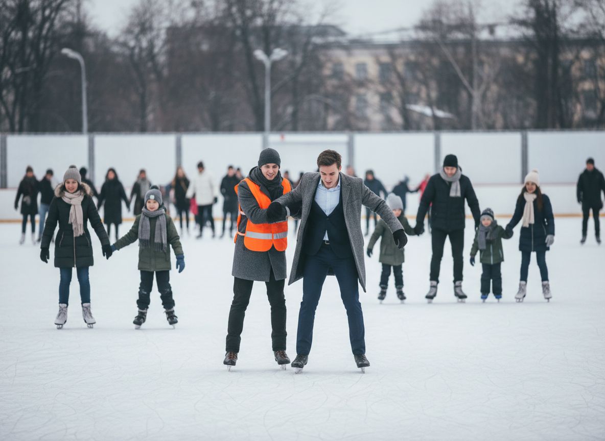 Тихий час пик на льду