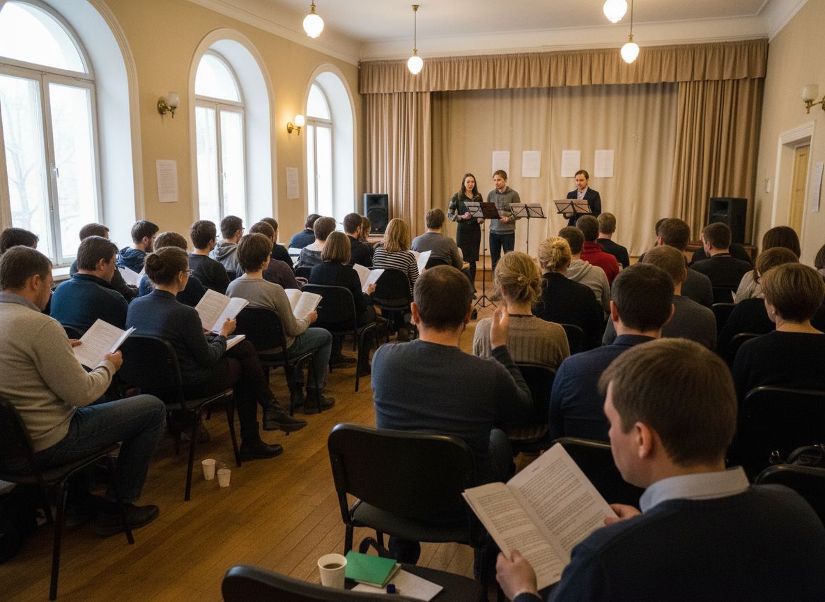 Подъездный театр повышенной читабельности