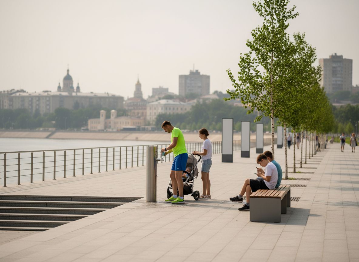 Малые формы благоустройства большого жара