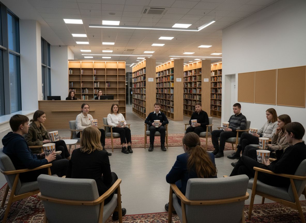 Тихо, попкорн